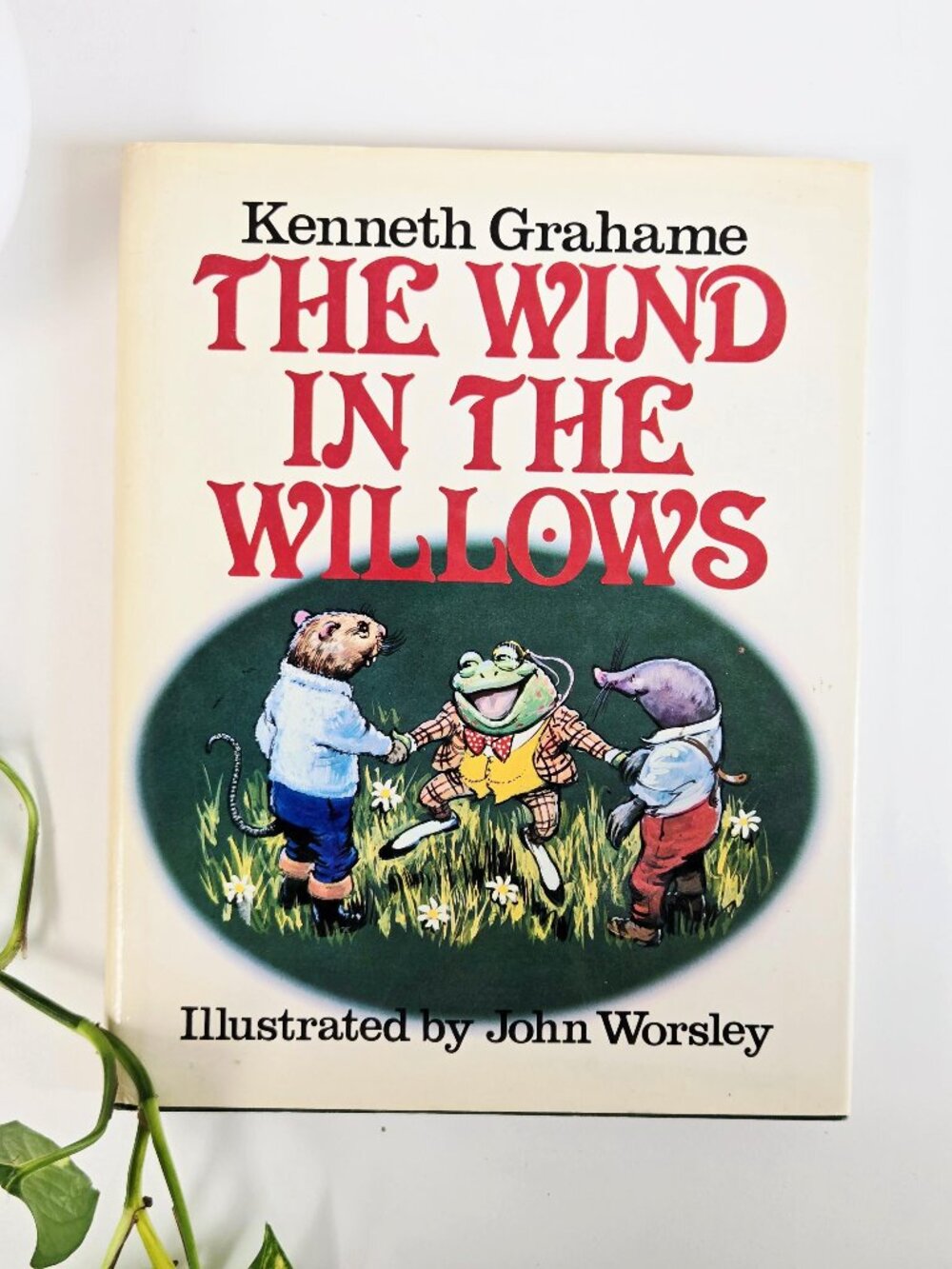 3/$55🌼Vintage 1980s The Wind in the Willows Illustrated Hardcover